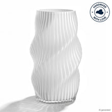 Charger l'image dans la galerie, Vase VERDI blanc 30 cm - Leonardo
