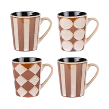 Charger l'image dans la galerie, Coffret de 4 mugs Shelby 40 cl - Table Passion