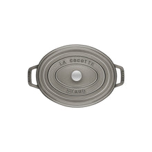 Charger l'image dans la galerie, Cocotte 27 cm, ovale, fonte, gris graphite - Staub