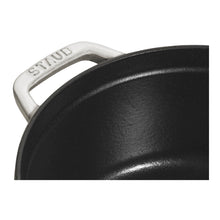 Charger l'image dans la galerie, Cocotte 20 cm ronde, Truffe Blanche, fonte - Staub