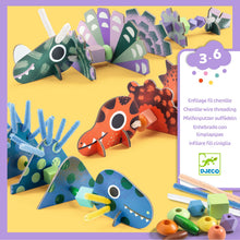 Charger l'image dans la galerie, Enfilage fil chenille Terribles dinos  - Djeco