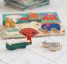 Charger l'image dans la galerie, Puzzle relief Savana Story - Djeco