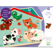 Charger l'image dans la galerie, Puzzle sonore Ouaf Woof - Djeco