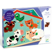 Charger l'image dans la galerie, Puzzle sonore Ouaf Woof - Djeco