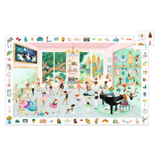 Charger l'image dans la galerie, Puzzle d'observation L'école de danse 100 pièces - Djeco