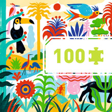 Charger l'image dans la galerie, Puzzle Gallery Jungle 100 pièces - Djeco