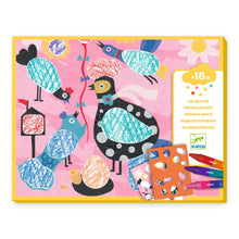 Charger l'image dans la galerie, Fabuleux pochoirs Piou Piou &amp; Co - Djeco
