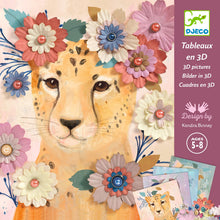 Charger l'image dans la galerie, Tableaux en 3D Couronnes de fleurs - Djeco