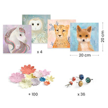 Charger l'image dans la galerie, Tableaux en 3D Couronnes de fleurs - Djeco