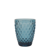 Charger l'image dans la galerie, Coffret de 6 gobelets Diamond bleu 22 cl Médard de Noblat - visuel produit