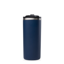 Charger l'image dans la galerie, Travel Mug / Gobelet de voyage isotherme Matt Bleu nuit 470 ml - Qwetch