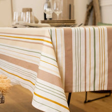 Charger l'image dans la galerie, Nappe plastifiée Biscarosse 250 x 150 cm - Sud Etoffe