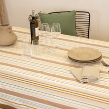 Charger l'image dans la galerie, Nappe plastifiée Biscarosse 250 x 150 cm - Sud Etoffe