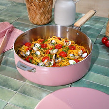 Charger l'image dans la galerie, Merveilleuse sauteuse inox 28 cm Guimauve - Cookut