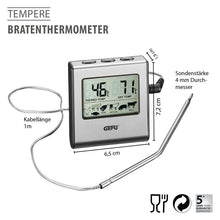 Charger l'image dans la galerie, Thermomètre numérique à four avec minuteur Tempere - Gefu
