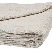 Charger l'image dans la galerie, Plaid ombelio naturel et argent 150*125 cm coton et lurex - Côté Table