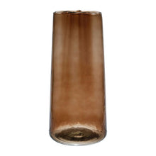 Charger l'image dans la galerie, Vase Bronze Ambre verre H 33 cm - Côté Table