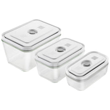 Charger l'image dans la galerie, Ensemble de 3 boites sous vide en verre S/M/L - Zwilling Fresh &amp; Save