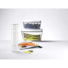Charger l'image dans la galerie, Set complet sous vide 7 pièces verre pompe + 2 boites rect M/L+ 4 sacs S/M - Zwilling Fresh &amp; Save