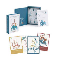 Charger l'image dans la galerie, Cartes Mes 12 premiers mois Sous mon Baobab - Moulin Roty