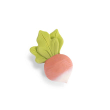 Charger l'image dans la galerie, Hochet de dentition caoutchouc radis Trois petits lapins - Moulin Roty