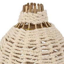 Charger l'image dans la galerie, Vase korda naturel fer et coton - Sema Design