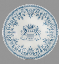 Charger l'image dans la galerie, Assiettes mignardises Les Dépareillées Bleues- Faïencerie de Gien