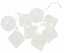 Charger l'image dans la galerie, Guirlande lumineuse Led Nellie transparent à pile - Sirius