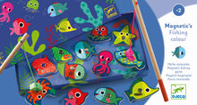 Charger l'image dans la galerie, Pêche à la ligne magnétique Fishing colour - Djeco