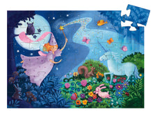 Charger l'image dans la galerie, Puzzle 36 pièces La fée et la licorne - Djeco
