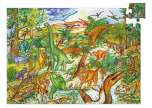 Charger l'image dans la galerie, Puzzle d'observation Les dinosaures 100 pièces - Djeco