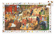 Charger l'image dans la galerie, Puzzle d'observation Equitation 200 pièces - Djeco