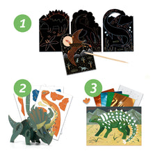 Charger l'image dans la galerie, Dino Box coffret 6 activités créatives - Djeco
