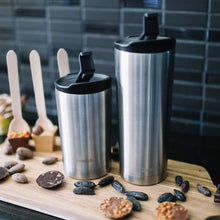 Charger l'image dans la galerie, Travel Mug / Gobelet de voyage isotherme Inox brossé 470 ml -  Qwetch